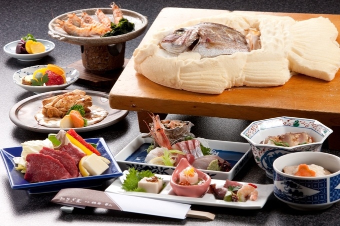 ご夕食のお料理内容(イメージ)