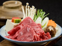 但馬牛鉄板焼き⇒但馬牛しゃぶ1人小鍋に変更OK!