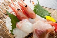 日本海産旬魚のお造り