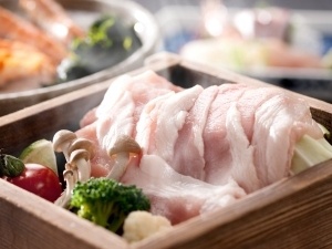特選豚肉のセイロ蒸しです。